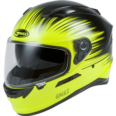 GMAX FF-98 Full-Face Helmet - Reliance Hi-Vis/Black