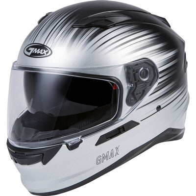 GMAX FF-98 Full-Face Helmet - Reliance Matte Silver/Black