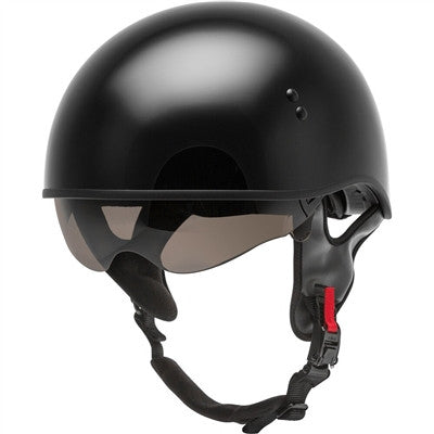 GMAX HH-65 Half Helmet - Naked Black