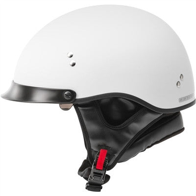 GMAX HH-65 Half Helmet - Full Dressed Matte White