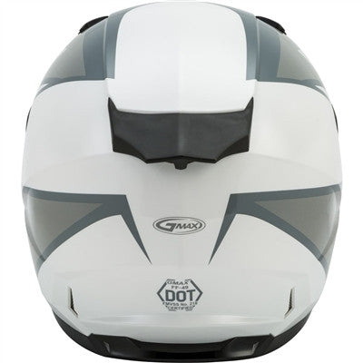 GMAX 2019 FF-49 Deflect Full Face Helmet - White/Grey