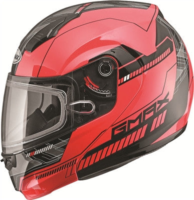 GMAX 2019 Md04 Modular Helmet - Red/Black