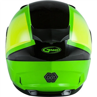 GMAX FF-49S Full-Face Hail Snow Helmet - Neon Green/Hi-Vis/Black