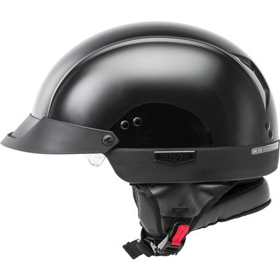 GMAX HH-75 Half Helmet - Black