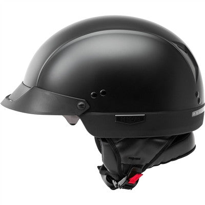 GMAX HH-75 Half Helmet - Matte Black