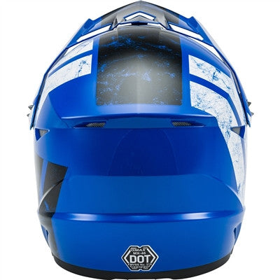 GMAX 2020 MX-46 Off-Road Dominant Helmet - Blue/Black/White