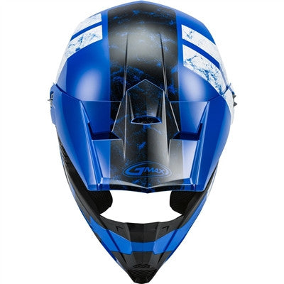 GMAX 2020 MX-46 Off-Road Dominant Helmet - Blue/Black/White