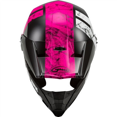 GMAX 2020 Youth MX-46Y Off-Road Dominant Helmet - Black/Pink/White