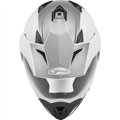 GMAX 2020 GM-11 Dual-Sport Scud Helmet - White/Grey