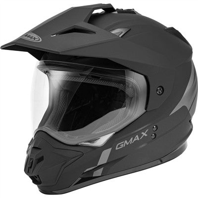 GMAX 2020 GM-11 Dual-Sport Scud Helmet - Matte Black/Grey