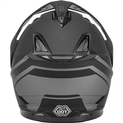 GMAX 2020 GM-11 Dual-Sport Scud Helmet - Matte Black/Grey