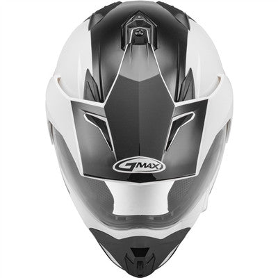 GMAX 2020 GM-11 Dual-Sport Scud Helmet - Black/White/Red