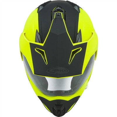 GMAX 2020 GM-11 Dual-Sport Scud Helmet - Matte Hi-Vis/Black