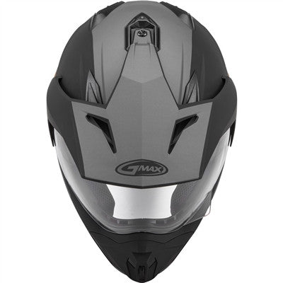 GMAX 2020 GM-11 Dual-Sport Scud Helmet - Matte Black/Orange/Grey