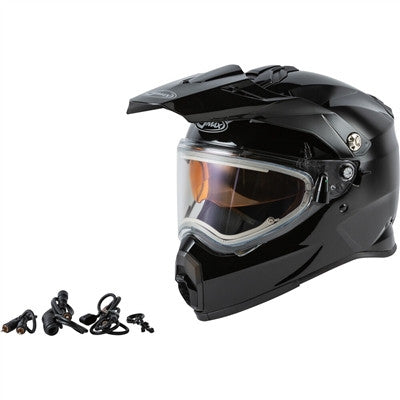 GMAX AT-21S Snow Helmet with Electric Shield - Black