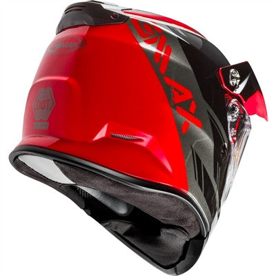 GMAX AT-21S Adventure Epic Snow Helmet - Red/Black/Silver