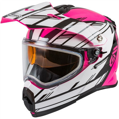 GMAX AT-21S Adventure Epic Snow Helmet - Pink/White/Black