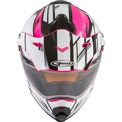 GMAX AT-21S Adventure Epic Snow Helmet - Pink/White/Black