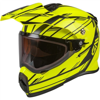 GMAX AT-21S Adventure Epic Snow Helmet - Matte Hi-Vis/Black