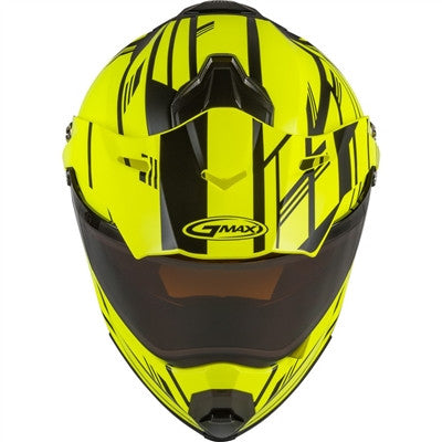 GMAX AT-21S Adventure Epic Snow Helmet - Matte Hi-Vis/Black