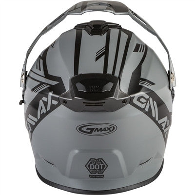 GMAX AT-21S Adventure Epic Snow Helmet - Matte Grey/Black