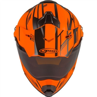 GMAX AT-21S Adventure Epic Snow Helmet - Matte Neon Orange/Black