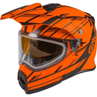 GMAX AT-21S Adventure Epic Snow Helmet - Matte Neon Orange/Black