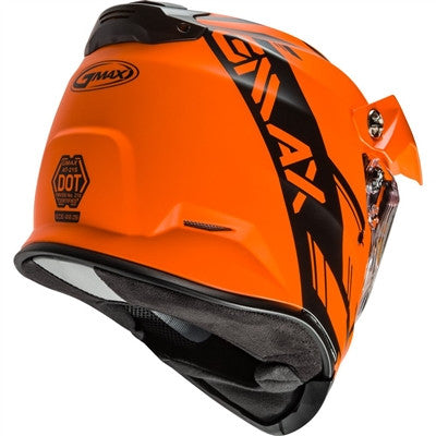 GMAX AT-21S Adventure Epic Snow Helmet - Matte Neon Orange/Black