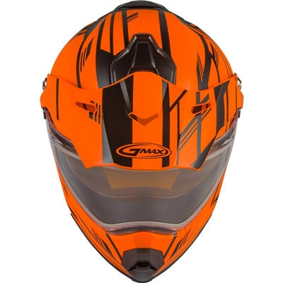 GMAX AT-21S Adventure Epic Snow Helmet - Matte Neon Orange/Black