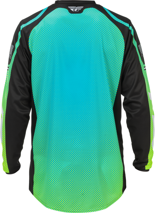 FLY Racing 2026 F-16 Jersey Aqua/Black/White
