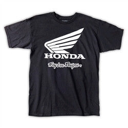 Troy Lee Designs 2016 Youth Honda Wing Tee - Black/White