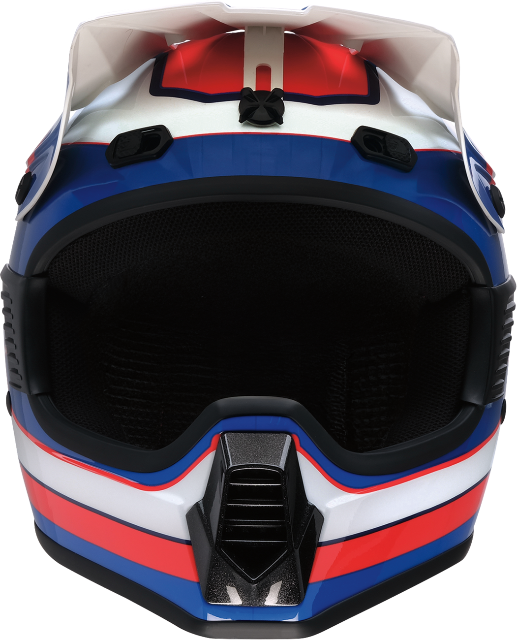 Z1R Child Dirt Maxx Offroad Helmet Vortex Red/White/Blue
