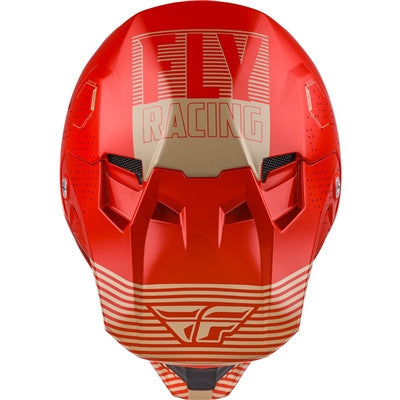 FLY Racing 2021 Formula CC Primary Offroad Helmet - Red/Khaki