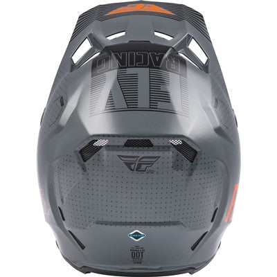FLY Racing 2021 Youth Formula CC Primary Offroad Helmet - Grey/Orange - Youth Large