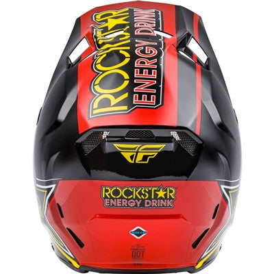 FLY Racing 2021 Formua CC Rockstar Offroad Helmet - Black/Red/Yellow