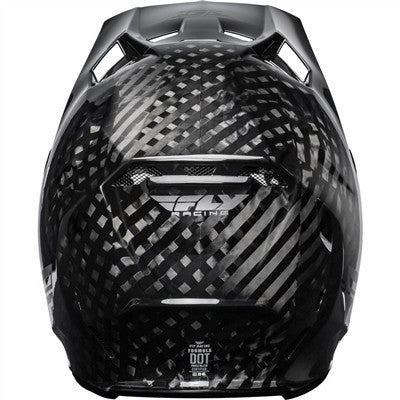 FLY Racing 2020 Youth Solid Formula with AIS Helmet - Black Carbon