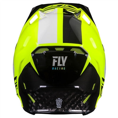 FLY Racing 2020 Origin Formula with AIS Helmet - Black/Hi-Vis