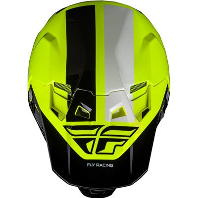 FLY Racing 2020 Origin Formula with AIS Helmet - Black/Hi-Vis