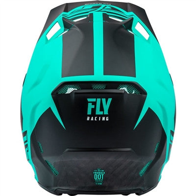 FLY Racing 2020 Origin Formula with AIS Helmet - Matte Black/Teal