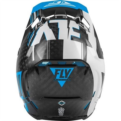 FLY Racing 2020 Youth Formula Carbon Vector Helmet - Blue/White/Black