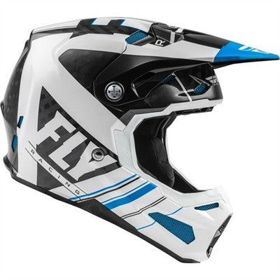 FLY Racing 2020 Youth Formula Carbon Vector Helmet - Blue/White/Black