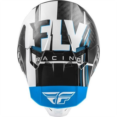 FLY Racing 2020 Youth Formula Carbon Vector Helmet - Blue/White/Black