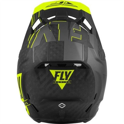 FLY Racing 2020 Youth Formula Carbon Vector Helmet - Matte Hi-Vis/Grey/Black