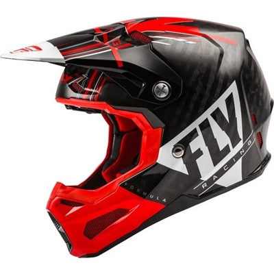 FLY Racing 2020 Formula Carbon Vector Helmet - Red/White/Black