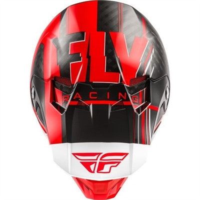 FLY Racing 2020 Formula Carbon Vector Helmet - Red/White/Black