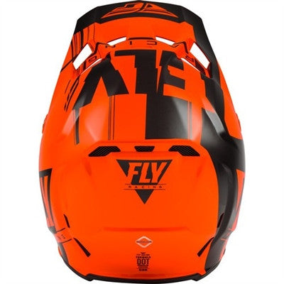 FLY Racing 2020 Formula Carbon Vector Cold Weather Helmet - Neon Orange/Charcoal
