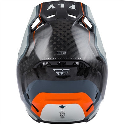 FLY Racing 2021 Formula Carbon Axon Offroad Helmet - Black/Grey/Orange