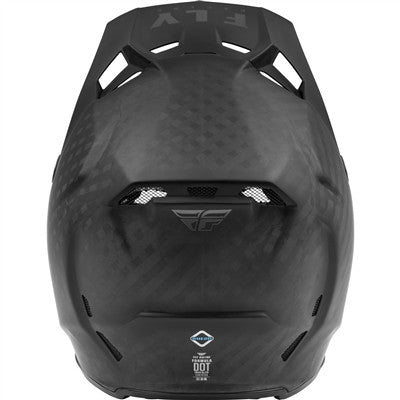 FLY Racing 2021 Formula Carbon Solid Matte Offroad Helmet - Matte Black/Carbon