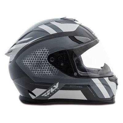 FLY Racing 2017 Mesh Graphic Sentinel Full Face Helmet - Grey/White