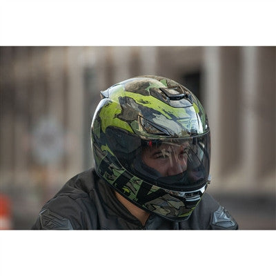 FLY Racing Sentinel Ambush Full Face Helmet - Camo/Green/Grey